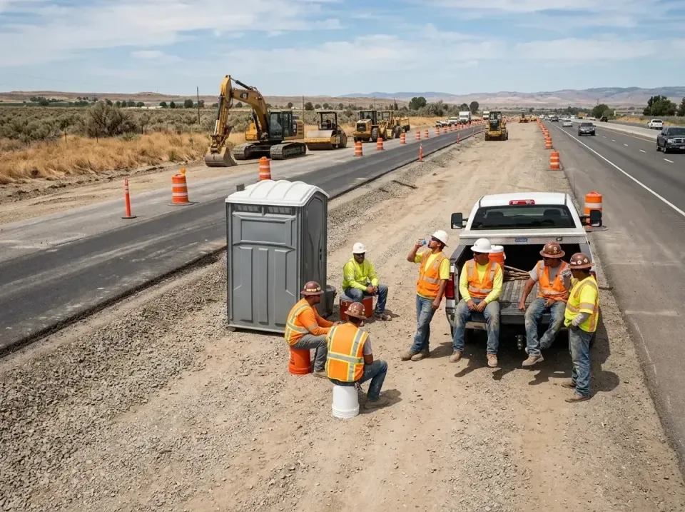 highway-road-construction-crew-007 — frequently asked questions, Porta Potty and Restroom Rentals in Crystal Lake, CT